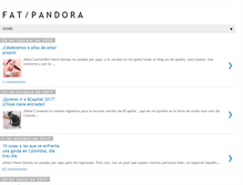 Tablet Screenshot of fatpandora.com